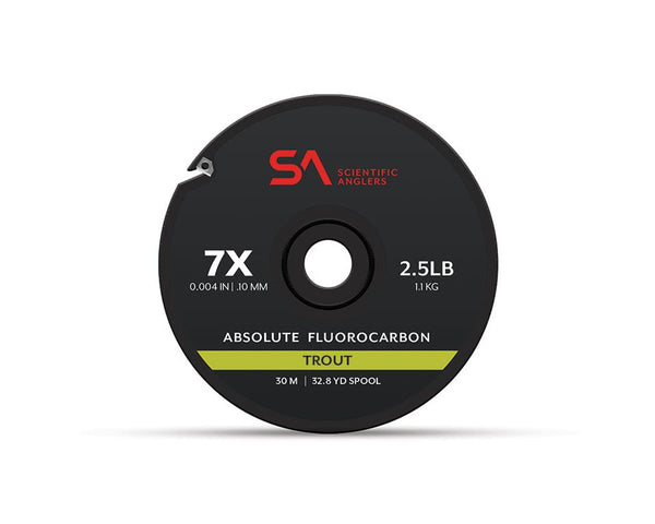 Scientific Anglers Absolute Fluorocarbon Trout Tippet - Spawn Fly Fish - Scientific Anglers