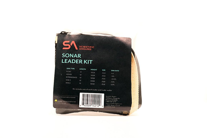 Scientific Anglers Sonar Leader Kit - Sink Tip Kit - Spawn Fly Fish - Scientific Anglers