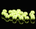 Hareline Dazzle Brass Beads - Glow in the Dark - Spawn Fly Fish - Hareline Dubbin