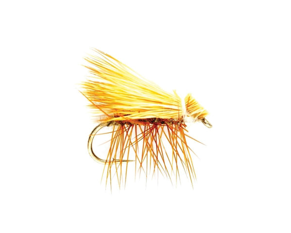 Fulling Mill Dry Fly - Jackie's Hot Head Yellow International