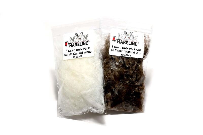 Hareline 3 Gram Bulk Pack Cul de Canard - Spawn Fly Fish - Hareline Dubbin