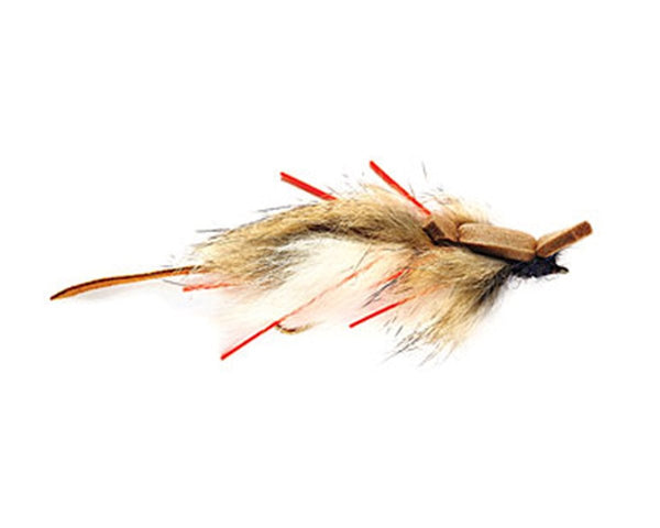 Fulling Mill White Bellied Mouse - Spawn Fly Fish - Flies - Fulling Mill