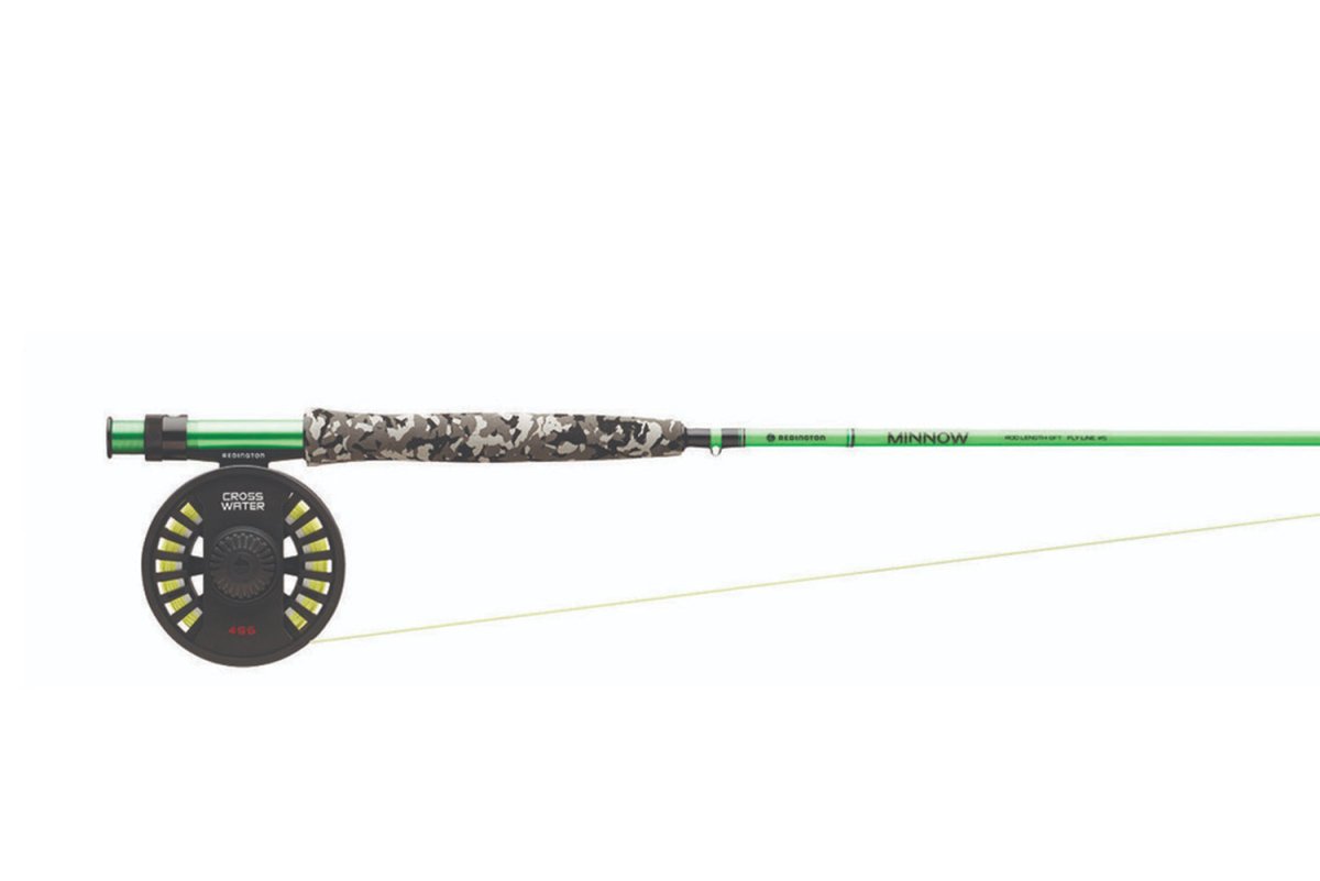 Redington Youth Minnow Outfit (Rod & Reel Combo) - Spawn Fly Fish - Redington
