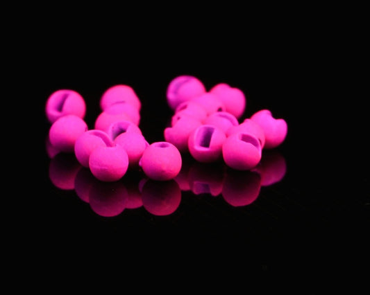 Hareline Mottled Tactical Slotted Tungsten Beads - Spawn Fly Fish - Hareline Dubbin