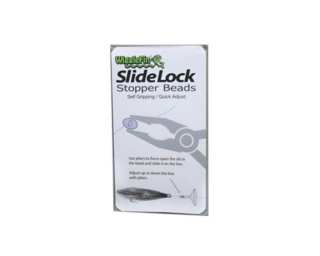 Wigglefin Slide Lock Stopper Beads - Spawn Fly Fish - Wigglefin Tackle
