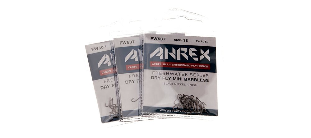 Ahrex Fw 507 Dry Fly Mini Hook Barbless - Spawn Fly Fish - Ahrex Hooks