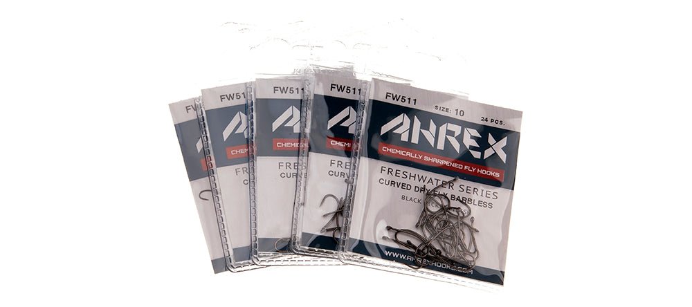 Ahrex FW 511 Curved Dry Hook Barbless - Spawn Fly Fish - Ahrex Hooks