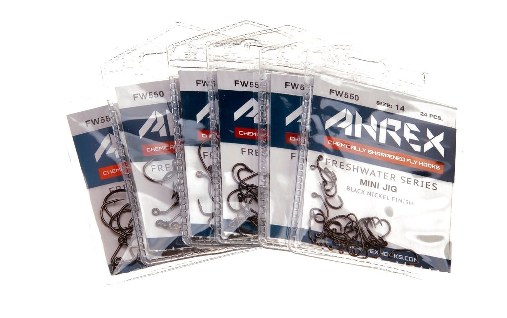 Ahrex FW550 Mini Jig Barbed Hook - Spawn Fly Fish - Ahrex Hooks