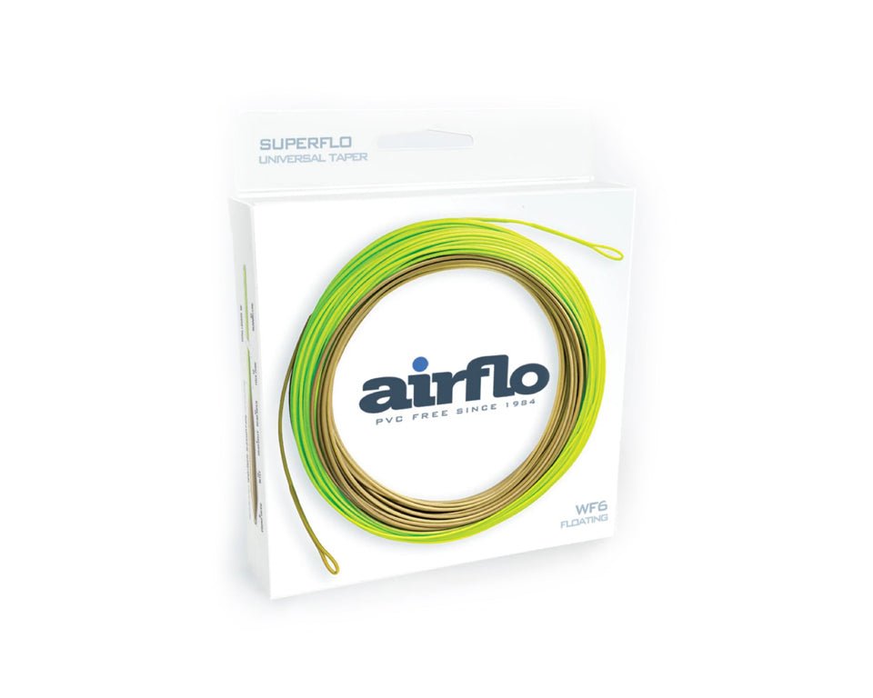 AirFlo Superflo Ridge 2.0 Tactical Taper Floating Fly Lines WF6 Float