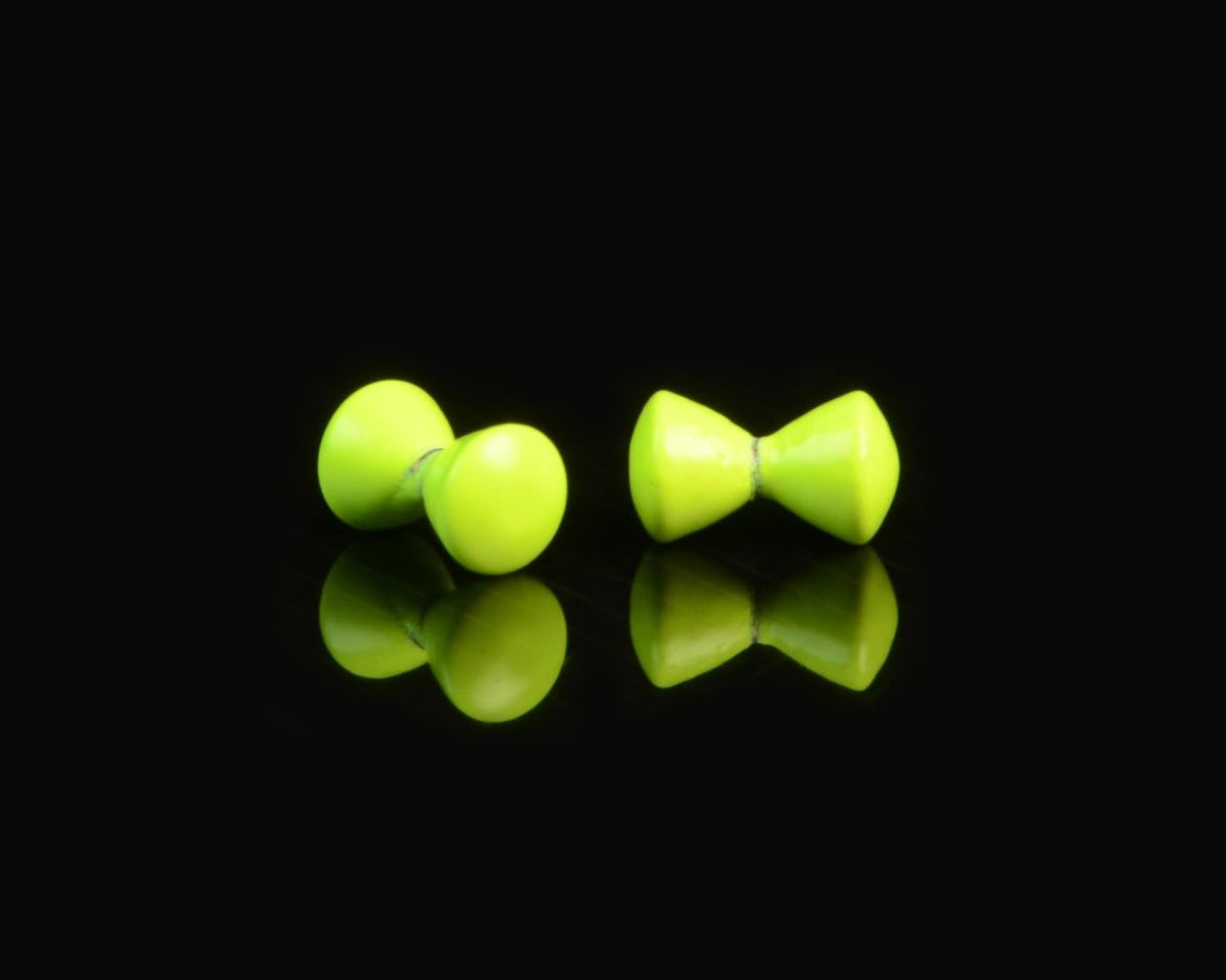Hareline Brass Dumbbell Eyes Spawn Fly Fish Spawn Fly Fish