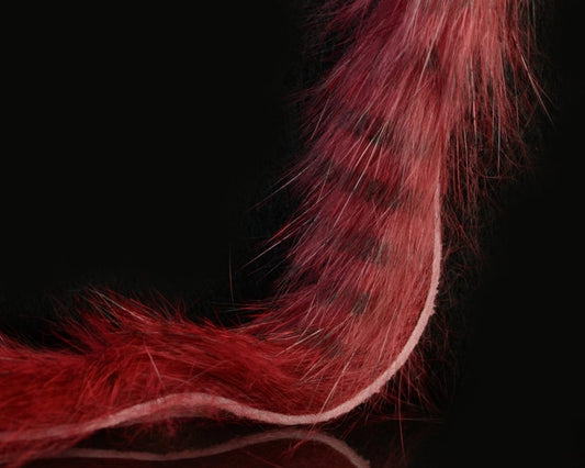 Hareline Black Barred Rabbit Strips - Spawn Fly Fish - Hareline Dubbin