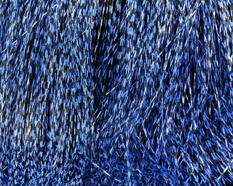 Cascade Crest Micro Barred Voodoo Fibers - Spawn Fly Fish - Cascade Crest