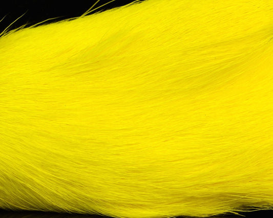 Hareline Deer Belly Hair (Dyed Over White) - Spawn Fly Fish - Hareline Dubbin