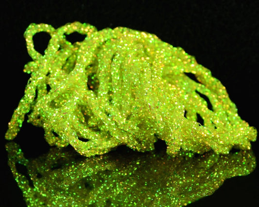 Hareline Dyed Pearl Diamond Braid - Spawn Fly Fish - Hareline Dubbin