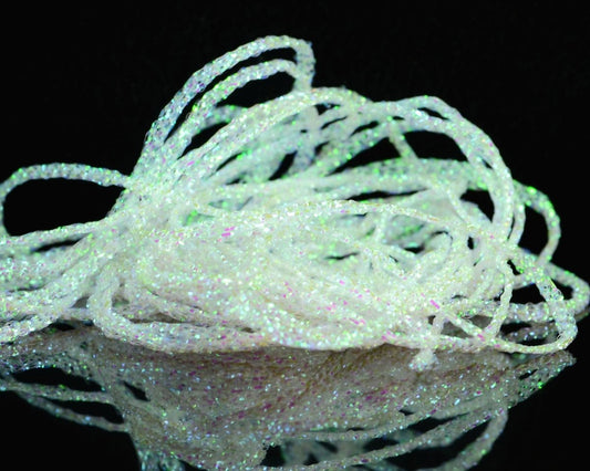 Hareline Dyed Pearl Diamond Braid - Spawn Fly Fish - Hareline Dubbin