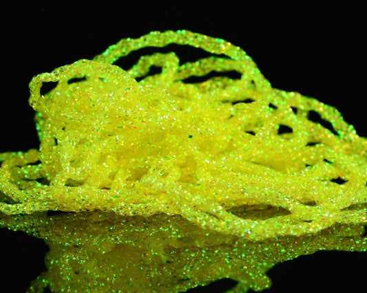 Hareline Dyed Pearl Diamond Braid - Spawn Fly Fish - Hareline Dubbin