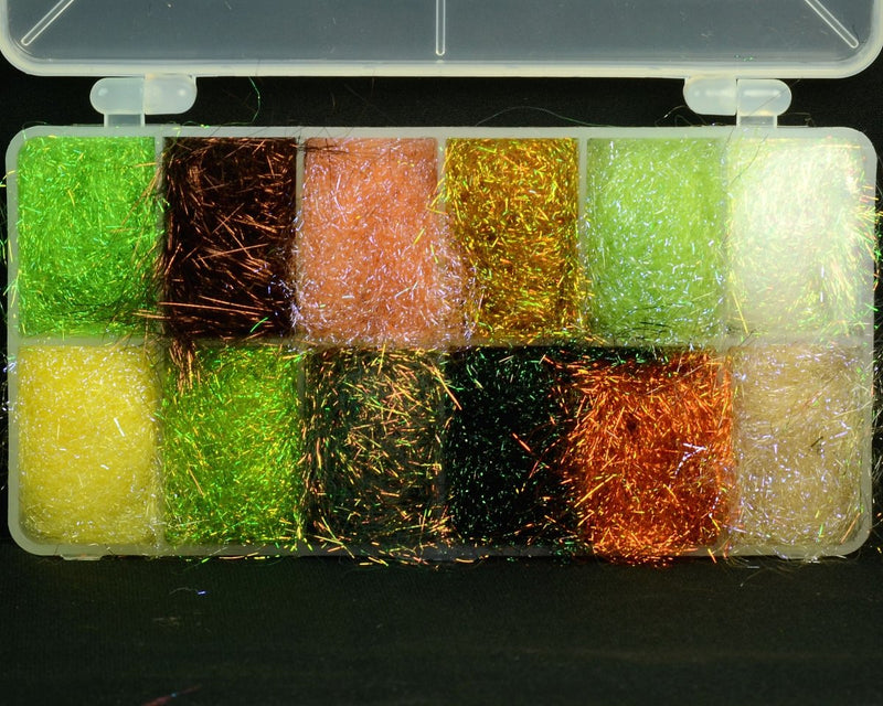 Hareline Trout Ice Dub Dispenser - Spawn Fly Fish - Hareline Dubbin