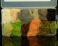 Hareline Dubbin Dispenser - 12 Most Popular Colors - Spawn Fly Fish - Hareline Dubbin