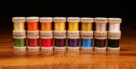 Ephemera Pure Silk Thread - Spawn Fly Fish - Hareline Dubbin