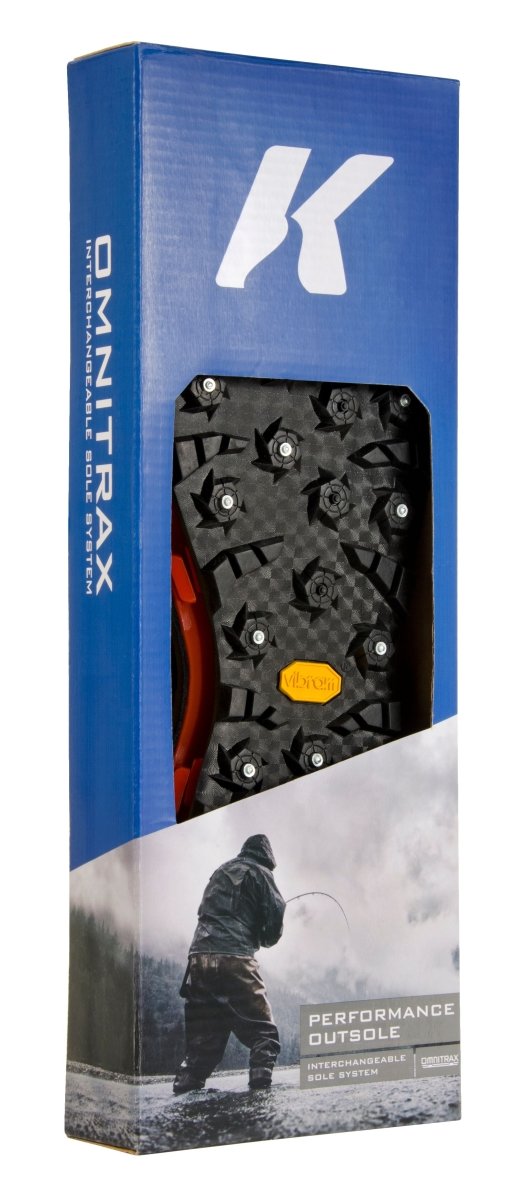 Korkers OmniTrax v3.0 Studded Vibram XS Trek - Spawn Fly Fish - Korkers