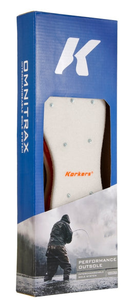 Korkers Studded Felt Sole - Spawn Fly Fish - Korkers