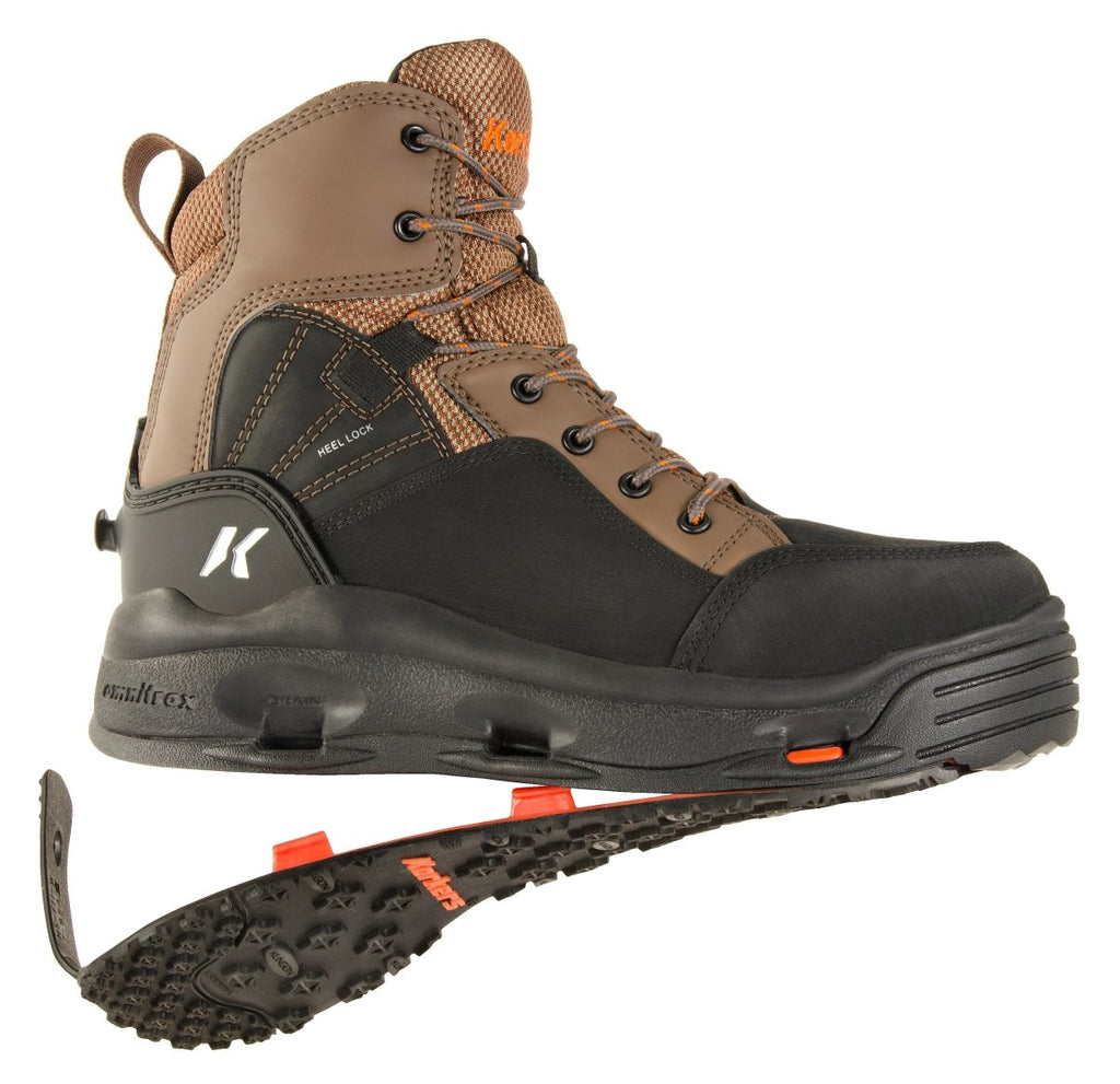 Korkers BuckSkin Wading Boot - Spawn Fly Fish - Korkers