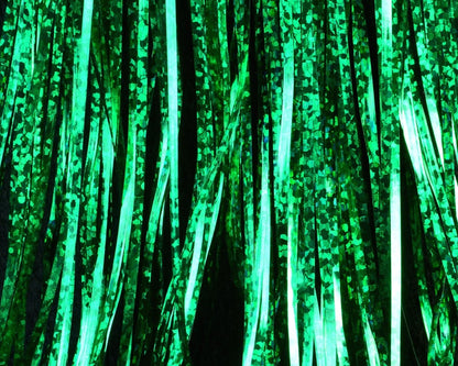 Hedron Holographic Salt-Water Flashabou - Spawn Fly Fish - Hedron