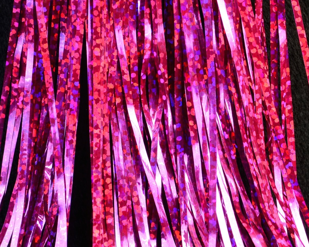 Hedron Holographic Salt-Water Flashabou - Spawn Fly Fish - Hedron