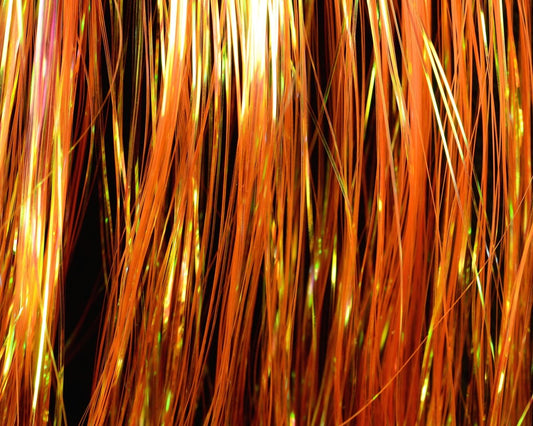 Hedron Dyed-Pearl Flashabou - Spawn Fly Fish - Hedron