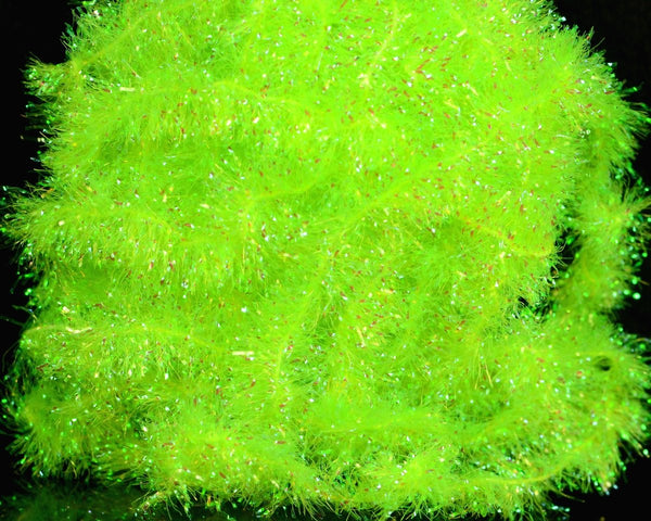 Hareline Krystal Flash Chenille - Spawn Fly Fish - Hareline Dubbin