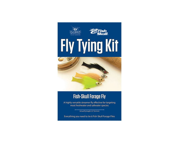 Flymen Fish-Skull Forage Fly Tying Kit - Spawn Fly Fish - Flymen Fishing Company