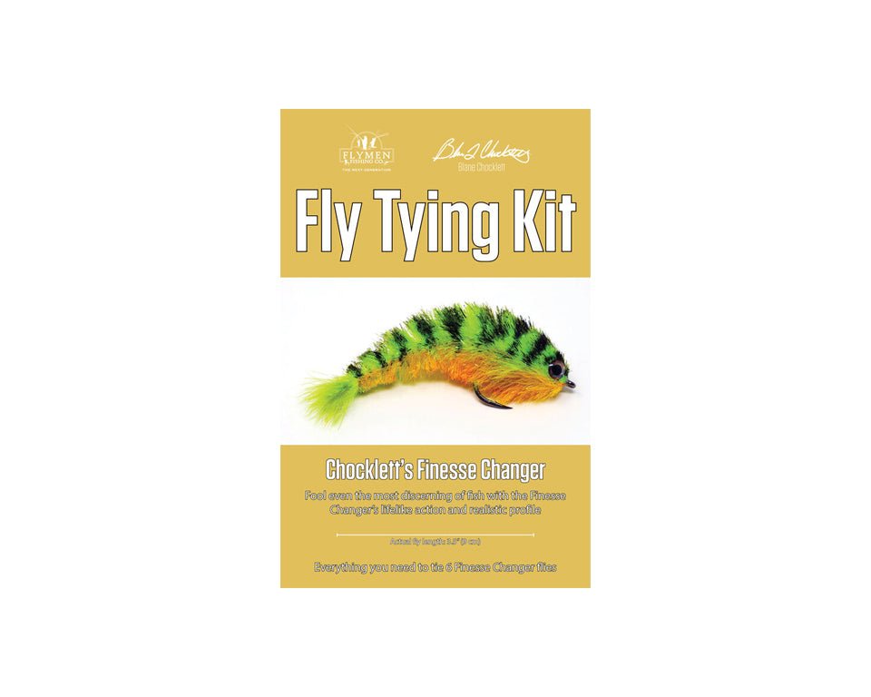 Flymen Chocklett's Finesse Changer Fly Tying Kit