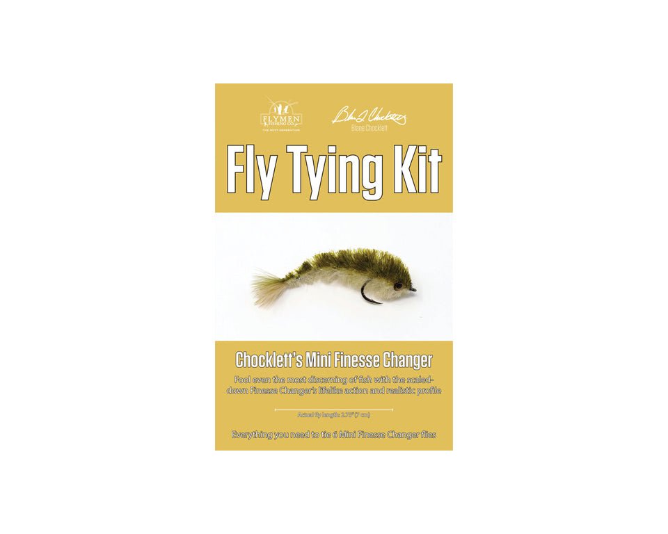 Flymen Chocklett's Mini Finesse Changer Fly Tying Kit - Spawn Fly Fish–  Spawn Fly Fish