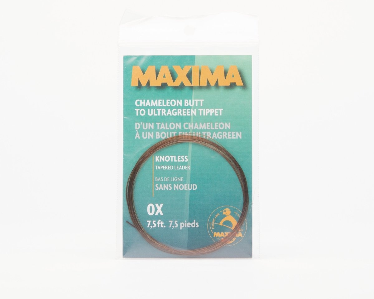 Maxima Knotless Tapered Leader Spawn Fly Fish Spawn Fly Fish