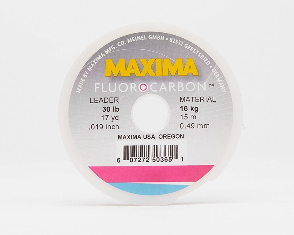 Maxima Fourocarbon Fishing Line Leader Wheel, 6 lb