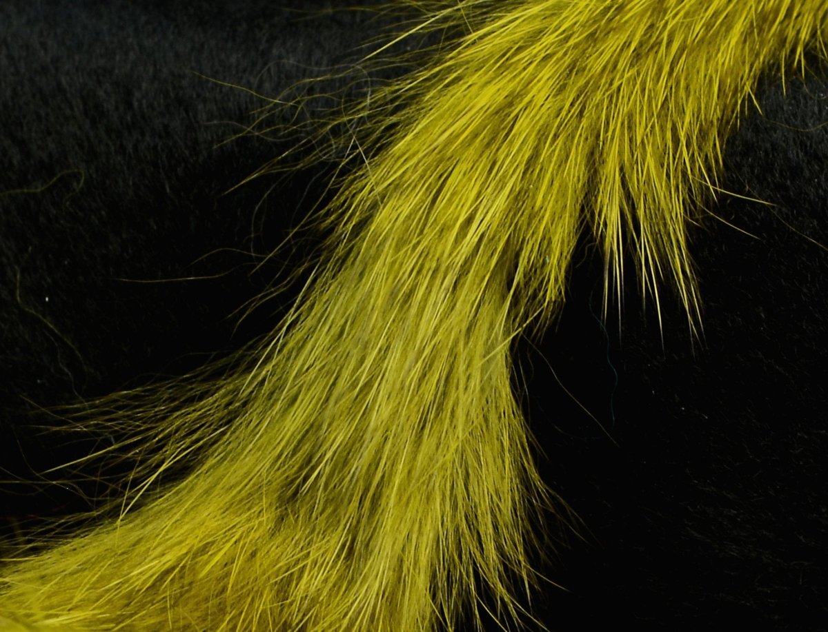 Hareline Micro Rabbit Strips - Spawn Fly Fish - Hareline Dubbin