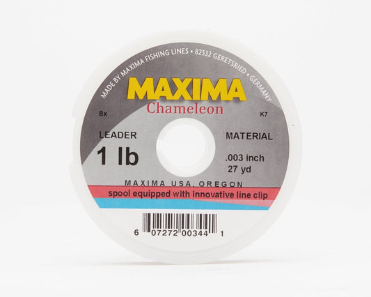 Maxima Chameleon Fishing Line - Leader Wheel - Spawn Fly Fish - Maxima