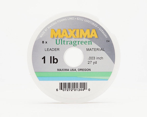 FLY FISHING LEADERS, TAPERED LEADERS, MAXIMA CHAMELEON – 10 1/2FT.- 5X-  3LB.. 6 – Luce Coffee Roasters