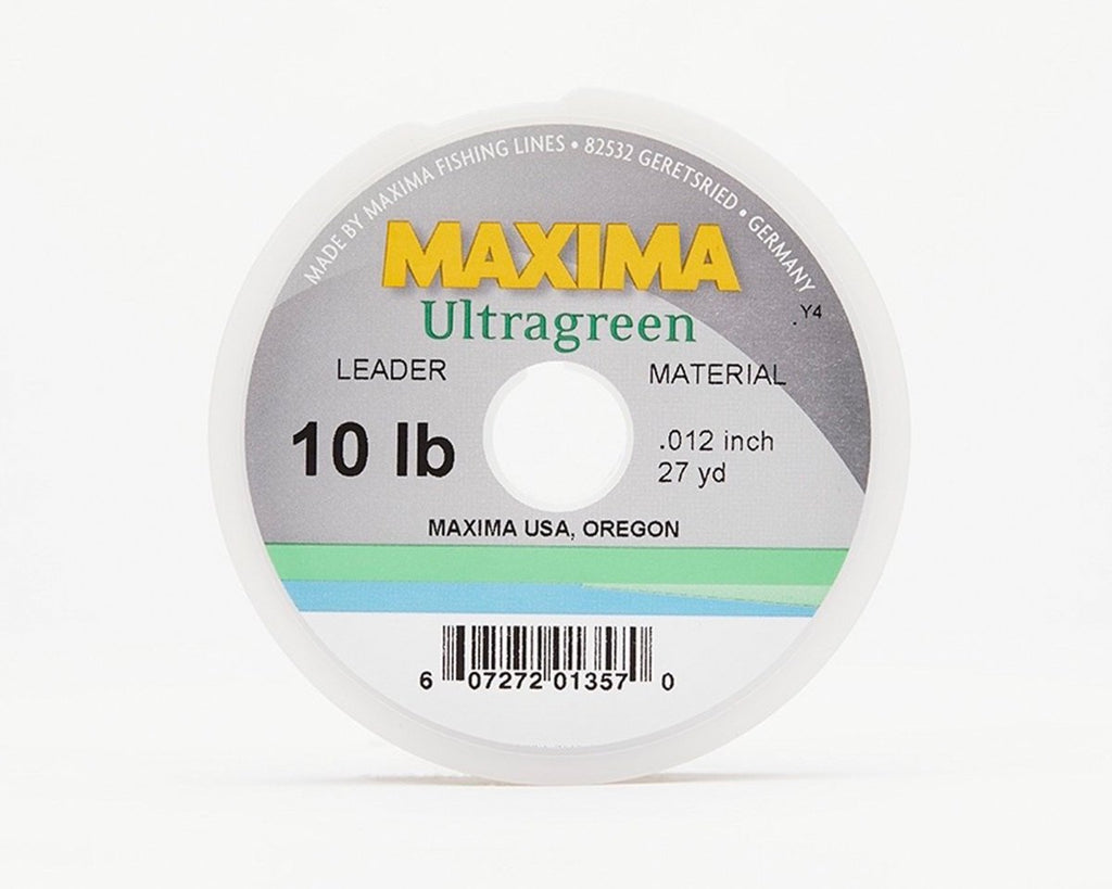 Maxima Ultragreen Fishing Line - Leader Wheel - Spawn Fly Fish - Maxima