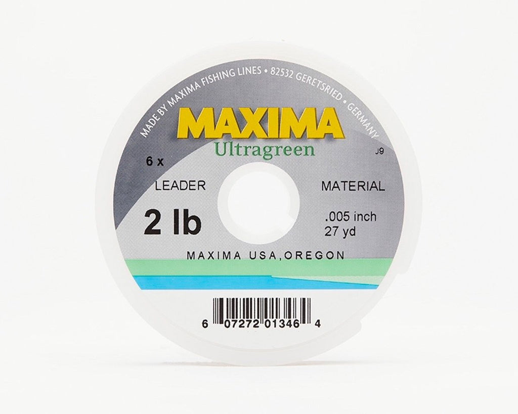Maxima Ultragreen Fishing Line - Leader Wheel - Spawn Fly Fish