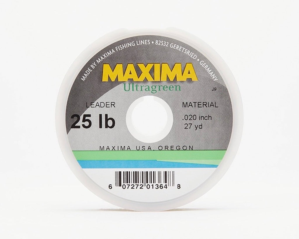 Maxima Fishing Line Leader Wheel, Fluorocarbon, 30-Pound, 17-Yard