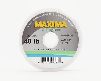 Maxima Ultragreen Fishing Line - Leader Wheel - Spawn Fly Fish - Maxima