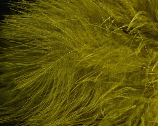 Hareline Marabou Strung Blood Quills - Spawn Fly Fish - Hareline Dubbin