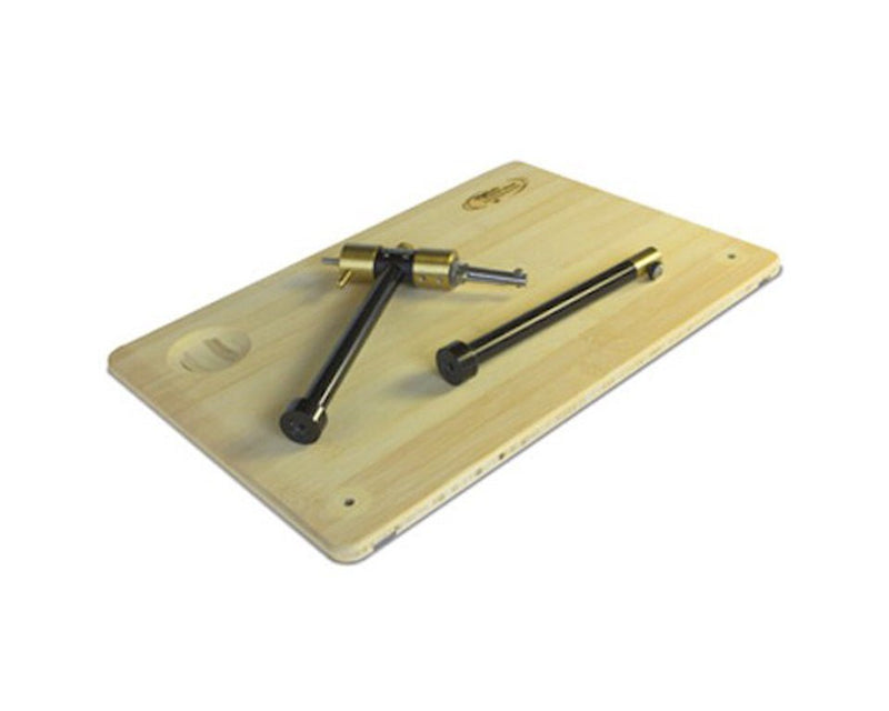 Norvise Bamboo Mounting Board With Waste Basket - Spawn Fly Fish - Norvise