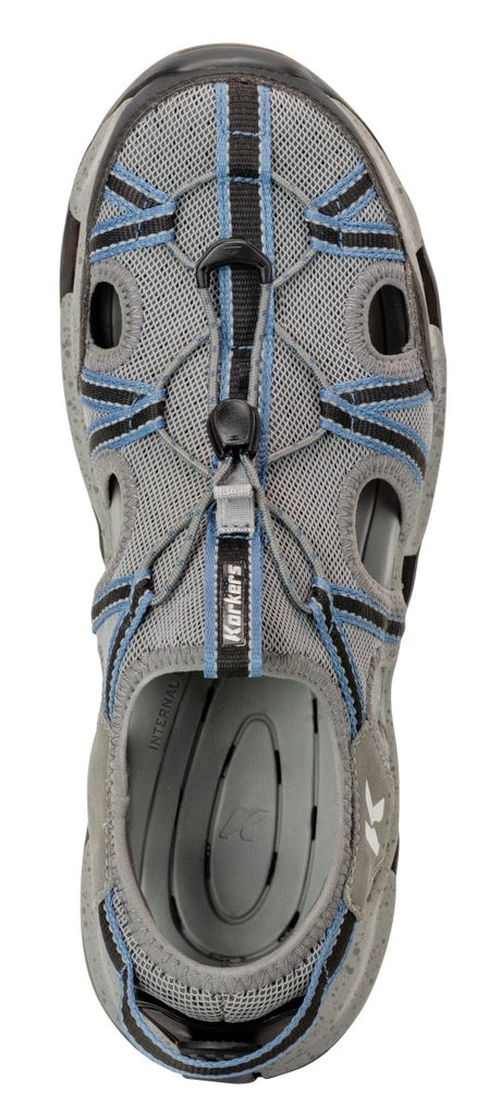 Korkers Swift Current Sandal - Spawn Fly Fish - Korkers