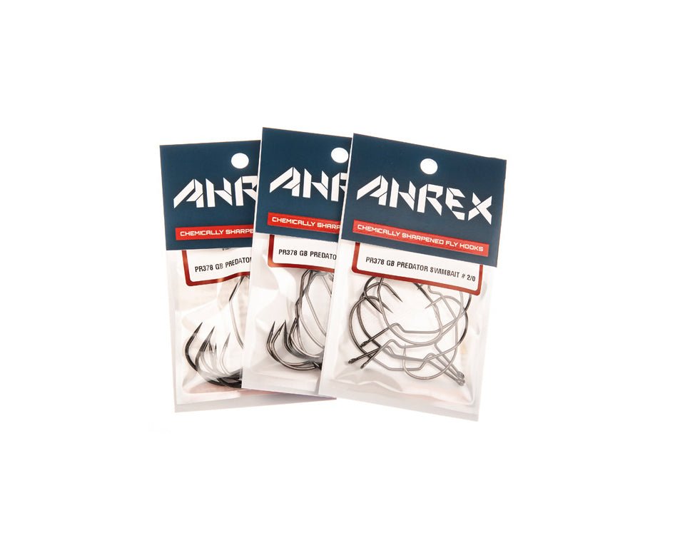 Ahrex PR378 GB Predator Swim Bait Hook - Spawn Fly Fish - Hooks, Shanks & Jigs - Ahrex Hooks