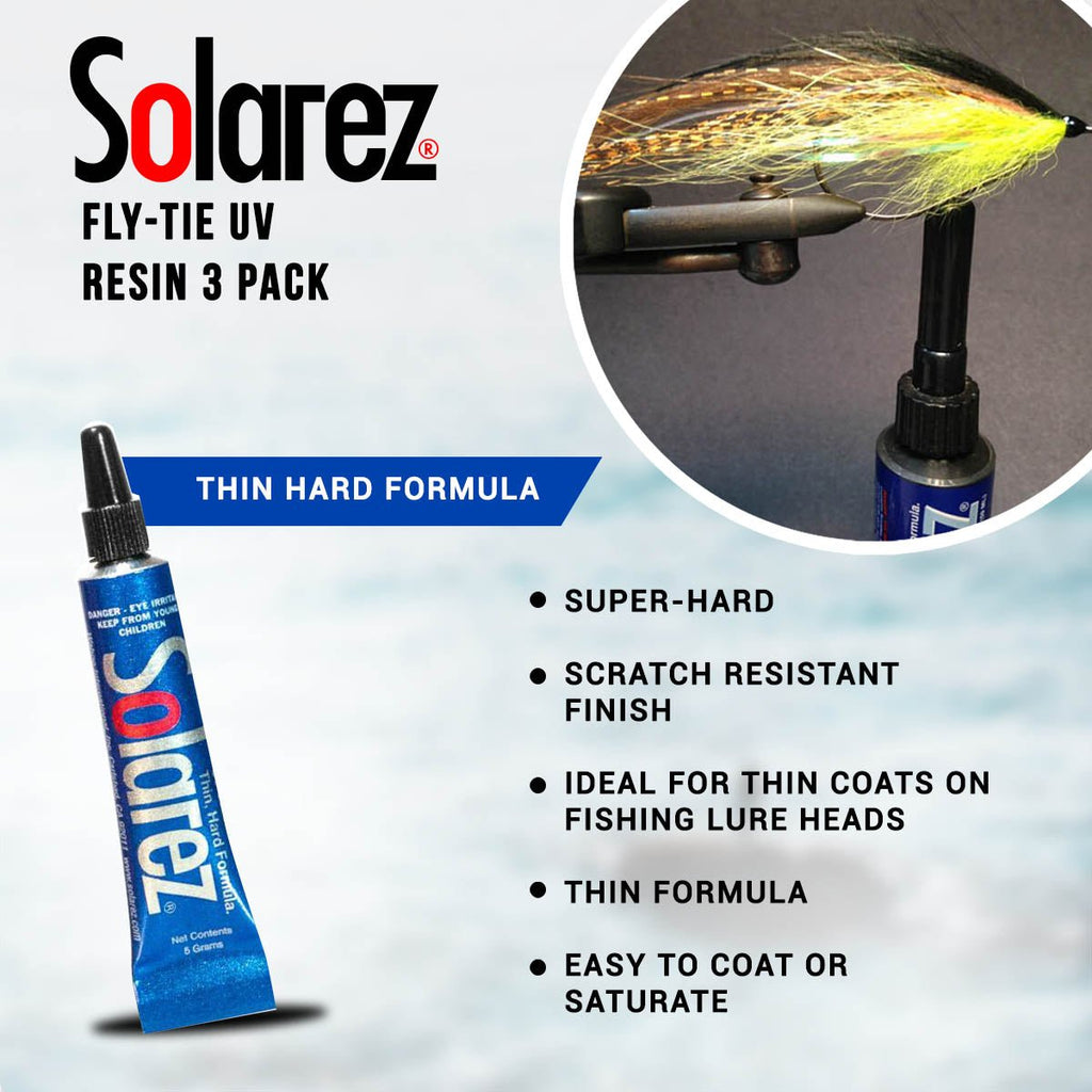 Solarez Fly Tie Thick-Hard Formula 5 Gram Tube