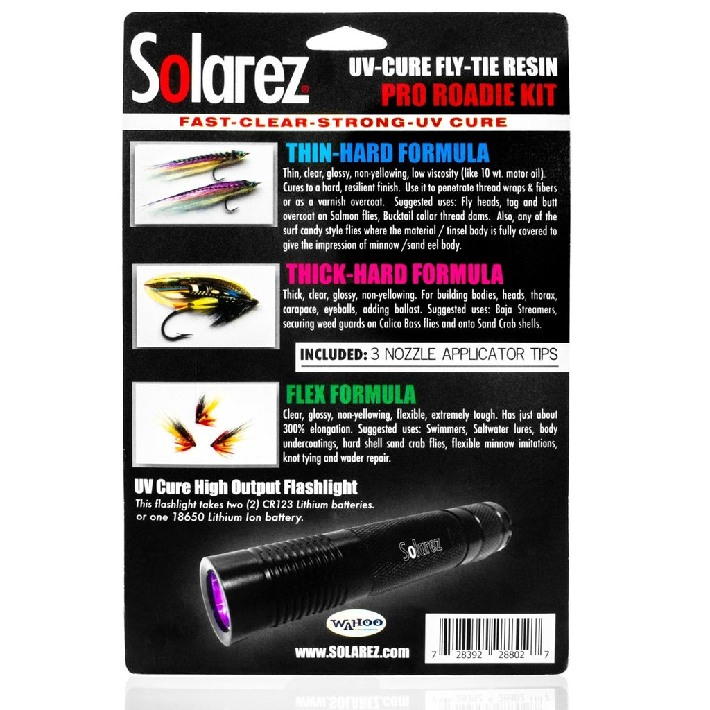 Solarez UV-Cure Fly-Tie UV Resin Roadie Kit - Spawn Fly Fish– Spawn Fly Fish