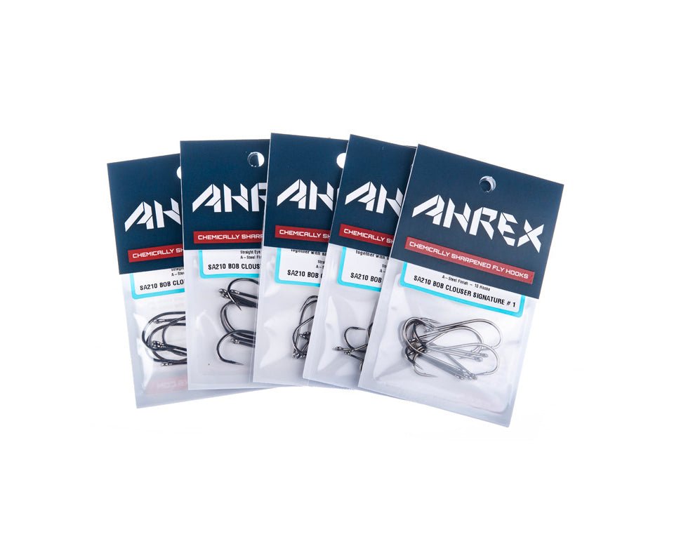 Ahrex SA210 Bob Clouser Signature Hook - Spawn Fly Fish - Hooks, Shanks & Jigs - Ahrex Hooks