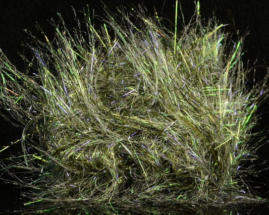 Hareline Spectrum Glimmer Chenille - Spawn Fly Fish - Hareline Dubbin